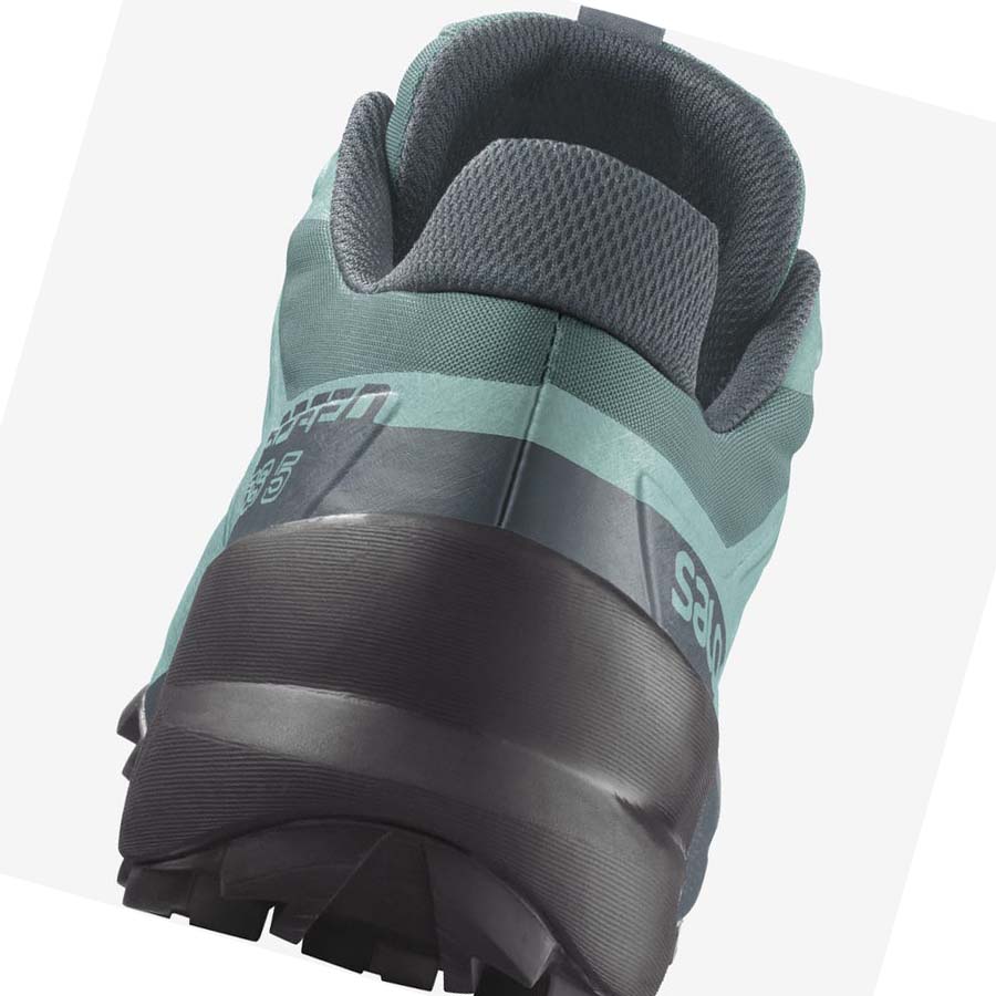 Salomon SPEEDCROSS 5 Kadın Patika Koşu Ayakkabısı Yeşil | TR 2743SGL